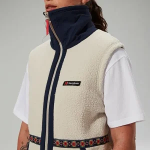 Unisex Rhynie Aztec Fleece Gilet - Grey/Blue^Berghaus Fashion
