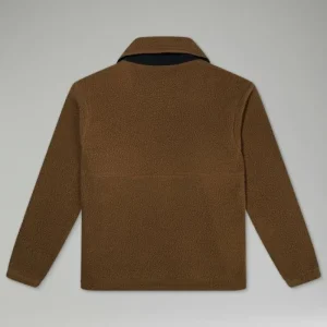 Unisex Rhynie Aztec Half Zip Fleece - Brown/Black^Berghaus Cheap