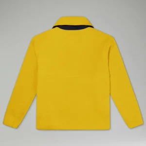Unisex Rhynie Aztec Half Zip Fleece - Yellow/Blue^Berghaus Hot