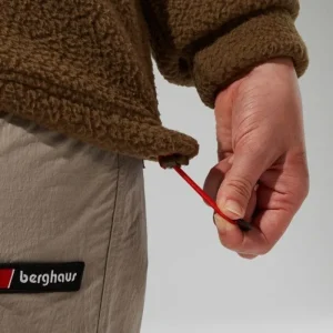 Unisex Rhynie Aztec Half Zip Fleece - Brown/Black^Berghaus Cheap