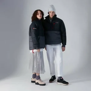 Unisex Selapass Insulated Half Zip Jacket - Black / Grey^Berghaus Best Sale