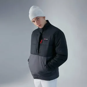 Unisex Selapass Insulated Half Zip Jacket - Black / Grey^Berghaus Best Sale