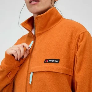 Unisex Sunned Peak Interactive Fleece - Orange^Berghaus New