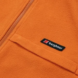 Unisex Sunned Peak Interactive Fleece - Orange^Berghaus New