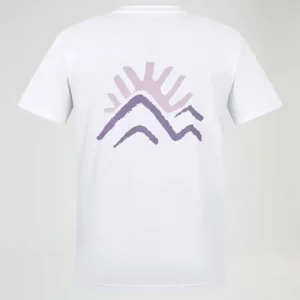 Unisex Sunned Peak Short Sleeve Tee - White^Berghaus Clearance