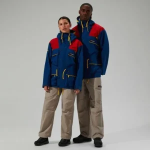Unisex Trango Gore-Tex Waterproof Jacket - Blue/Red^Berghaus Best Sale