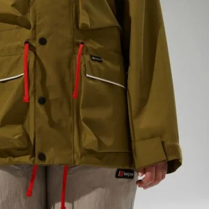 Unisex Trango Gore-Tex Waterproof Jacket - Green/Brown^Berghaus Cheap