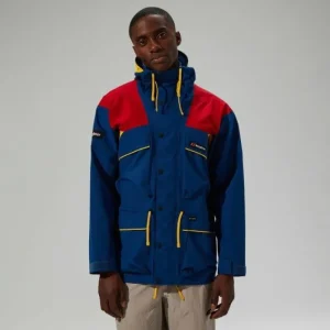 Unisex Trango Gore-Tex Waterproof Jacket - Blue/Red^Berghaus Best Sale