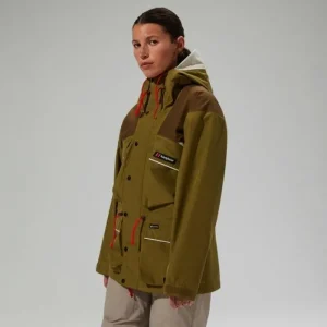 Unisex Trango Gore-Tex Waterproof Jacket - Green/Brown^Berghaus Cheap