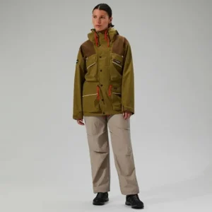 Unisex Trango Gore-Tex Waterproof Jacket - Green/Brown^Berghaus Cheap