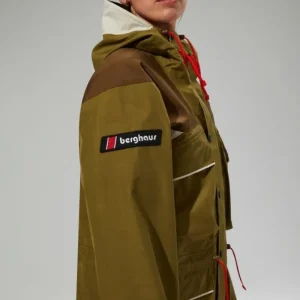 Unisex Trango Gore-Tex Waterproof Jacket - Green/Brown^Berghaus Cheap