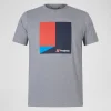 Unisex Tri Color Tee - Dark Grey^Berghaus Cheap