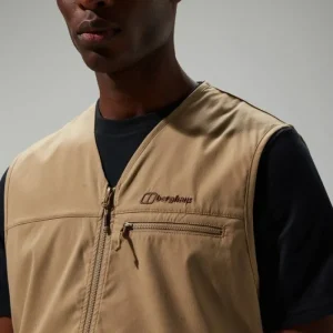 Unisex Utility Pocket Vest Brown^Berghaus Outlet