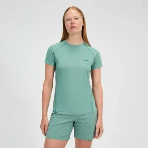 Women's 24/7 Crew Short Sleeve Tech Tee - Green^Berghaus Flash Sale