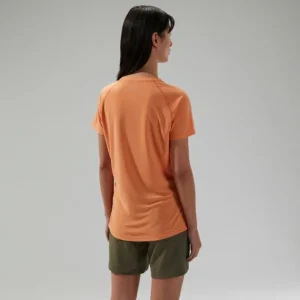 Women's 24/7 Crew Short Sleeve Tech Tee Orange^Berghaus Flash Sale