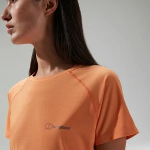 Women's 24/7 Crew Short Sleeve Tech Tee Orange^Berghaus Flash Sale