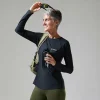 Women's 24/7 Long Sleeve Crew Base Layer - Black^Berghaus Shop
