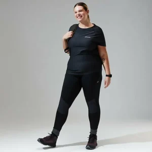 Women's 24/7 Tech Tee Super Stretch Crew - Black^Berghaus New