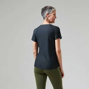 Women's 24/7 Tech Tee Super Stretch Crew - Black^Berghaus New