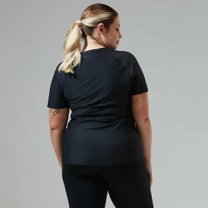 Women's 24/7 Tech Tee Super Stretch Crew - Black^Berghaus New
