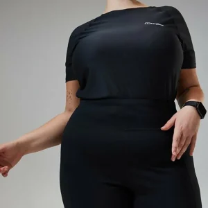 Women's 24/7 Tech Tee Super Stretch Crew - Black^Berghaus New