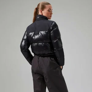 Women's Arkos Reflect Crop Down Jacket - Black^Berghaus Discount