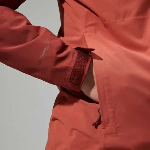 Women's Arnaby Hooded Waterproof Jacket - Red^Berghaus Clearance