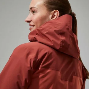 Women's Arnaby Hooded Waterproof Jacket - Red^Berghaus Clearance