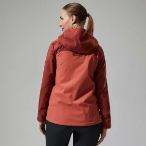 Women's Arnaby Hooded Waterproof Jacket - Red^Berghaus Clearance