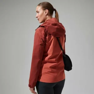 Women's Arnaby Hooded Waterproof Jacket - Red^Berghaus Clearance