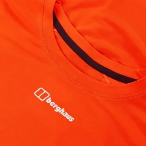 Women's Delta Short Sleeve Tech Tee - Orange^Berghaus Best