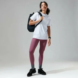 Women's Boyfriend Buttermere Short Sleeve Tee White^Berghaus Fashion