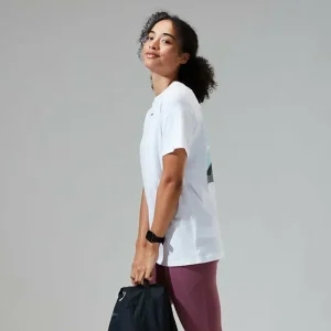 Women's Boyfriend Buttermere Short Sleeve Tee White^Berghaus Fashion