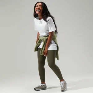 Women's Boyfriend Logo Short Sleeve Tee Pure White^Berghaus Best