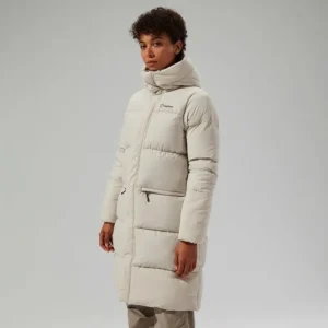 Women's Combust Reflect Long Insulated Jacket - Grey^Berghaus Discount