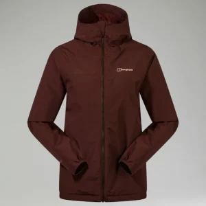 Women's Deluge Pro 3.0 Insulated Waterproof Jacket - Brown^Berghaus Cheap