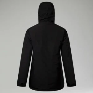Women's Deluge Pro 3.0 Insulated Waterproof Jacket - Black^Berghaus New