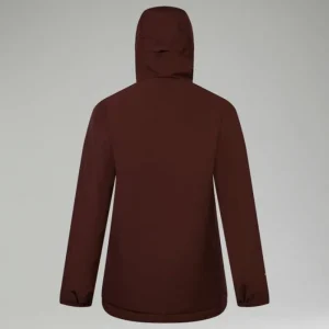 Women's Deluge Pro 3.0 Insulated Waterproof Jacket - Brown^Berghaus Cheap