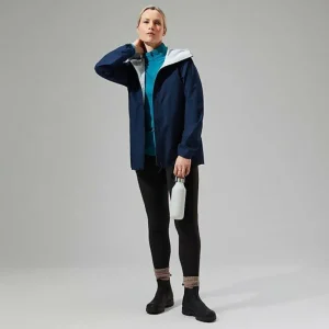 Women's Deluge Pro 3.0 Waterproof Jacket - Blue^Berghaus Outlet