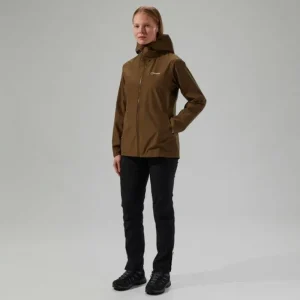 Women's Deluge Pro 3.0 Waterproof Jacket - Brown^Berghaus Best Sale