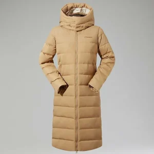 Women's Embo 4in1 Down Insulated Long Jacket - Natural^Berghaus Cheap