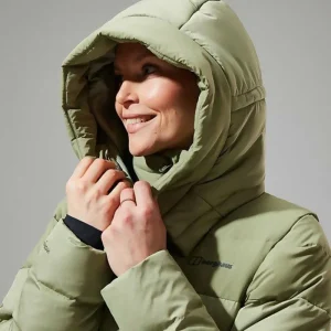 Women's Embo 4in1 Down Insulated Jacket - Green^Berghaus Discount