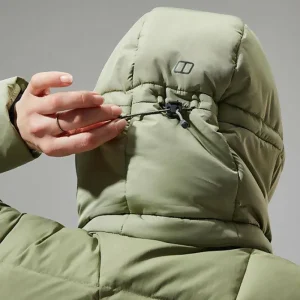 Women's Embo 4in1 Down Insulated Jacket - Green^Berghaus Discount