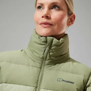Women's Embo 4in1 Down Insulated Jacket - Green^Berghaus Discount