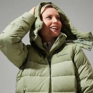 Women's Embo 4in1 Down Insulated Jacket - Green^Berghaus Discount