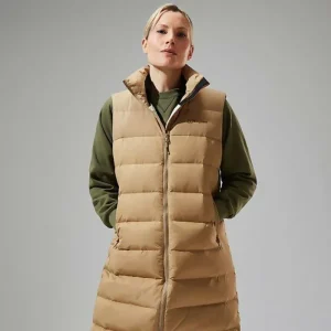 Women's Embo 4in1 Down Insulated Long Jacket - Natural^Berghaus Cheap