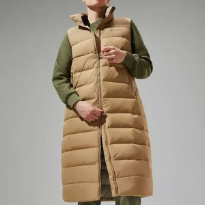 Women's Embo 4in1 Down Insulated Long Jacket - Natural^Berghaus Cheap