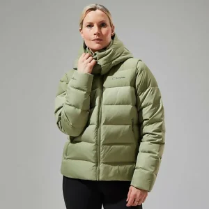 Women's Embo 4in1 Down Insulated Jacket - Green^Berghaus Discount