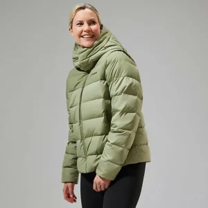 Women's Embo 4in1 Down Insulated Jacket - Green^Berghaus Discount