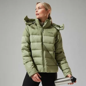 Women's Embo 4in1 Down Insulated Jacket - Green^Berghaus Discount